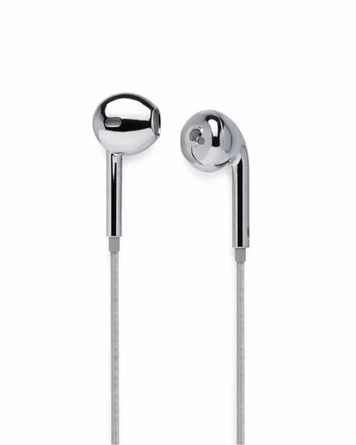 Chrome Apple Earbuds
