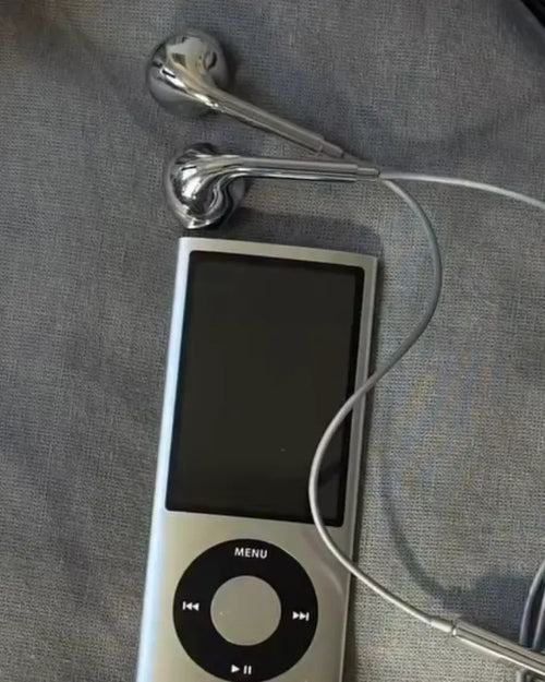 Chrome Apple Earbuds